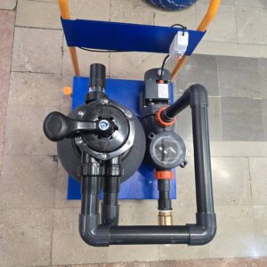 پکیج جارو تصفیه استخر پرتابل فیلتردار